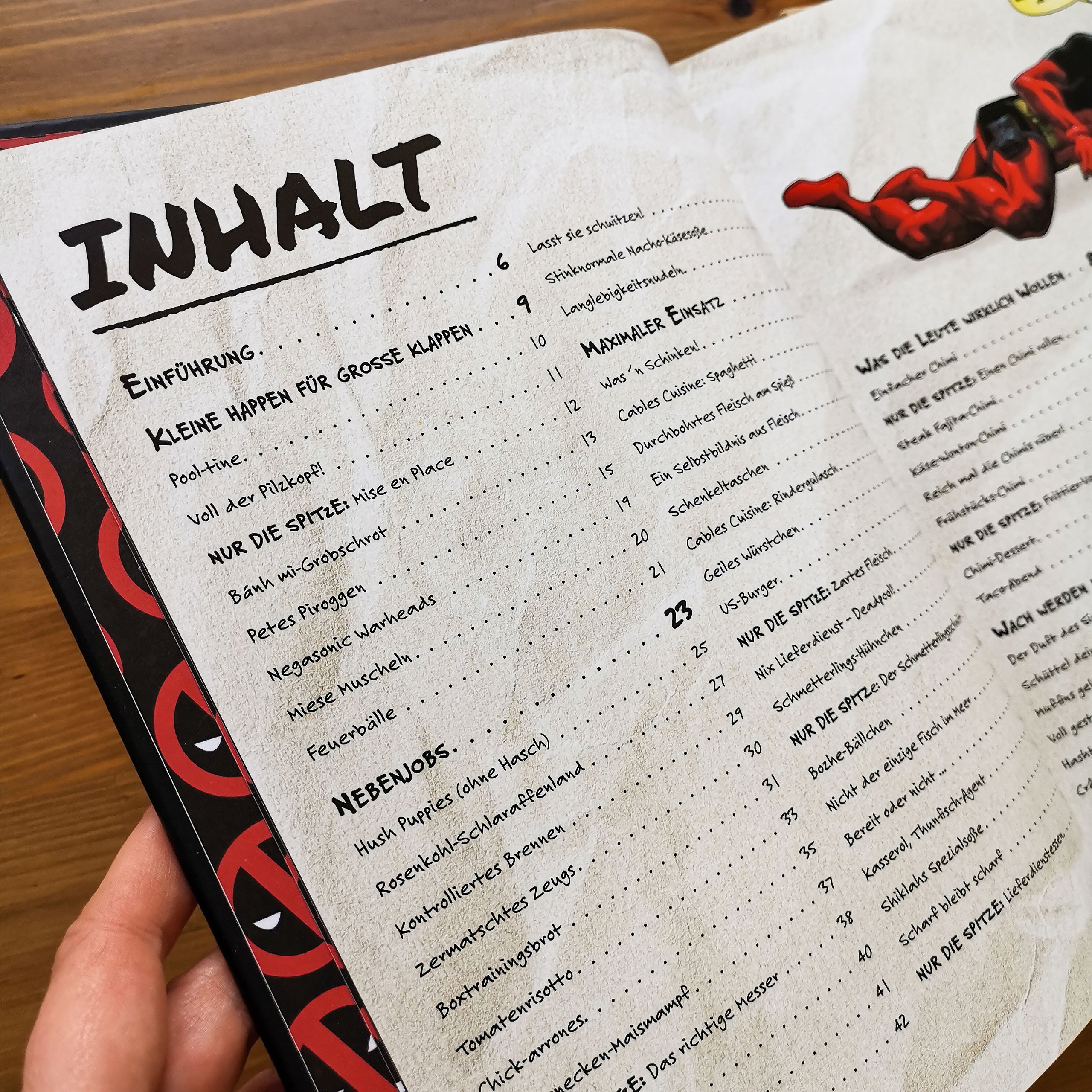 Zdjęcie produktu Gotowanie z Deadpoolem - Oficjalna Książka Kucharska