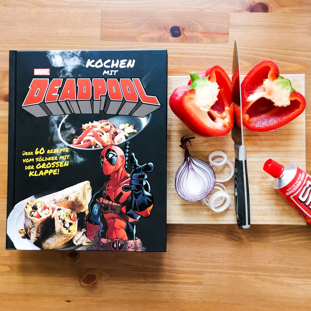 Zdjęcie produktu Gotowanie z Deadpoolem - Oficjalna Książka Kucharska