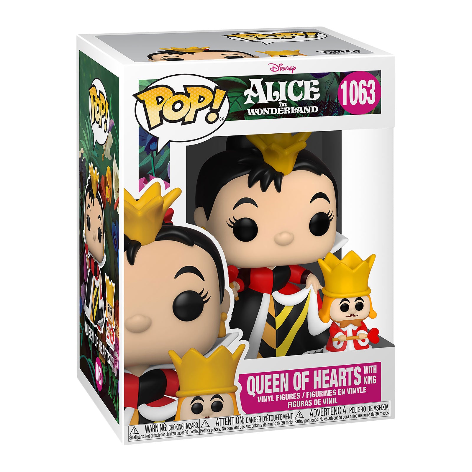 Product image Alice in Wonderland - Queen of Hearts with King Funko Pop Figure
