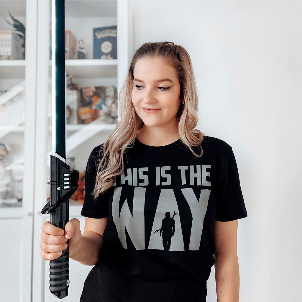 Zdjęcie produktu Koszulka The Way dla fanów Star Wars czarna