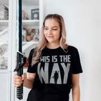 Zdjęcie produktu Koszulka The Way dla fanów Star Wars czarna