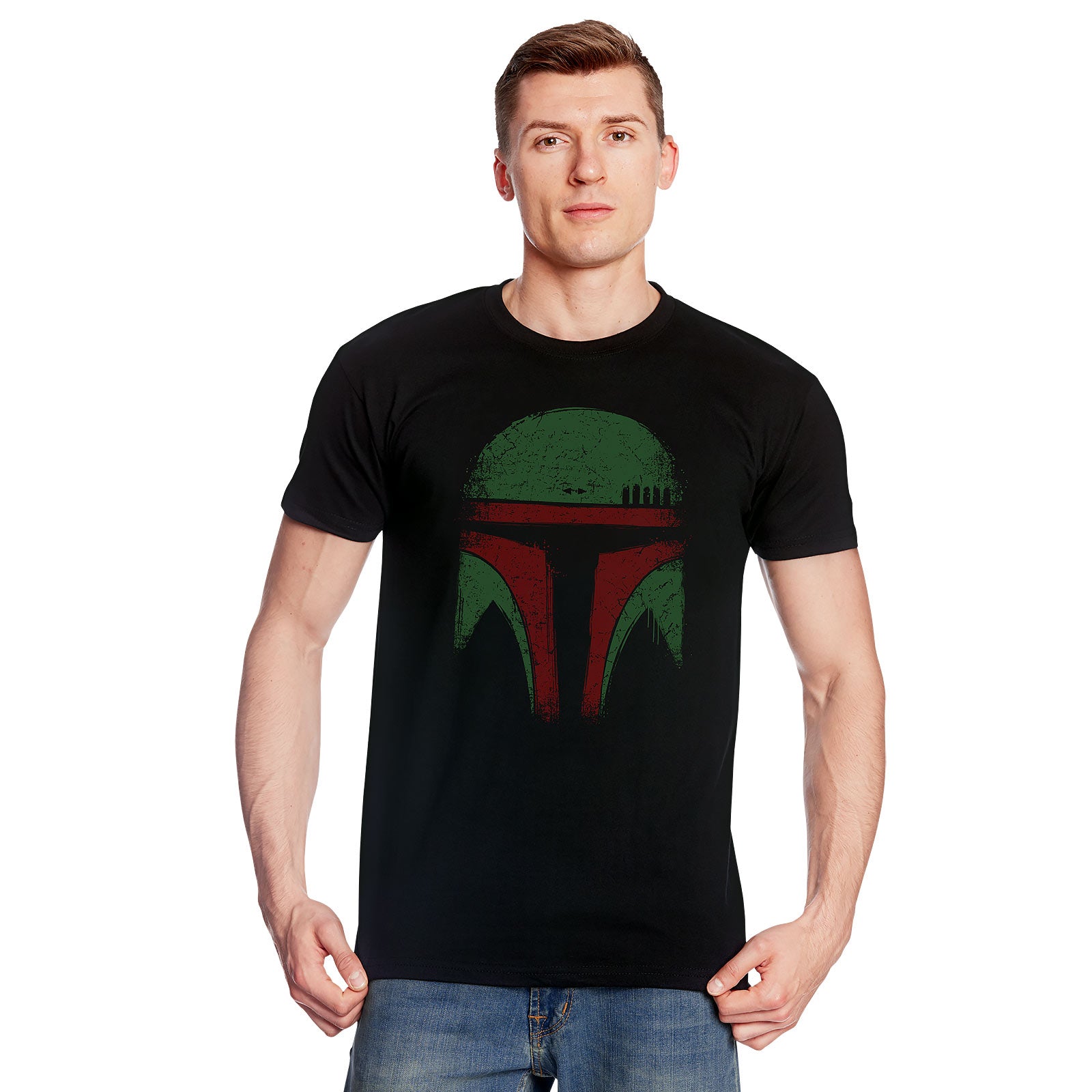 Zdjęcie produktu Koszulka Boba Face dla fanów Star Wars czarna