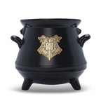 Zdjęcie produktu Harry Potter - Czarny kubek 3D z herbem Hogwartu w kształcie kociołka