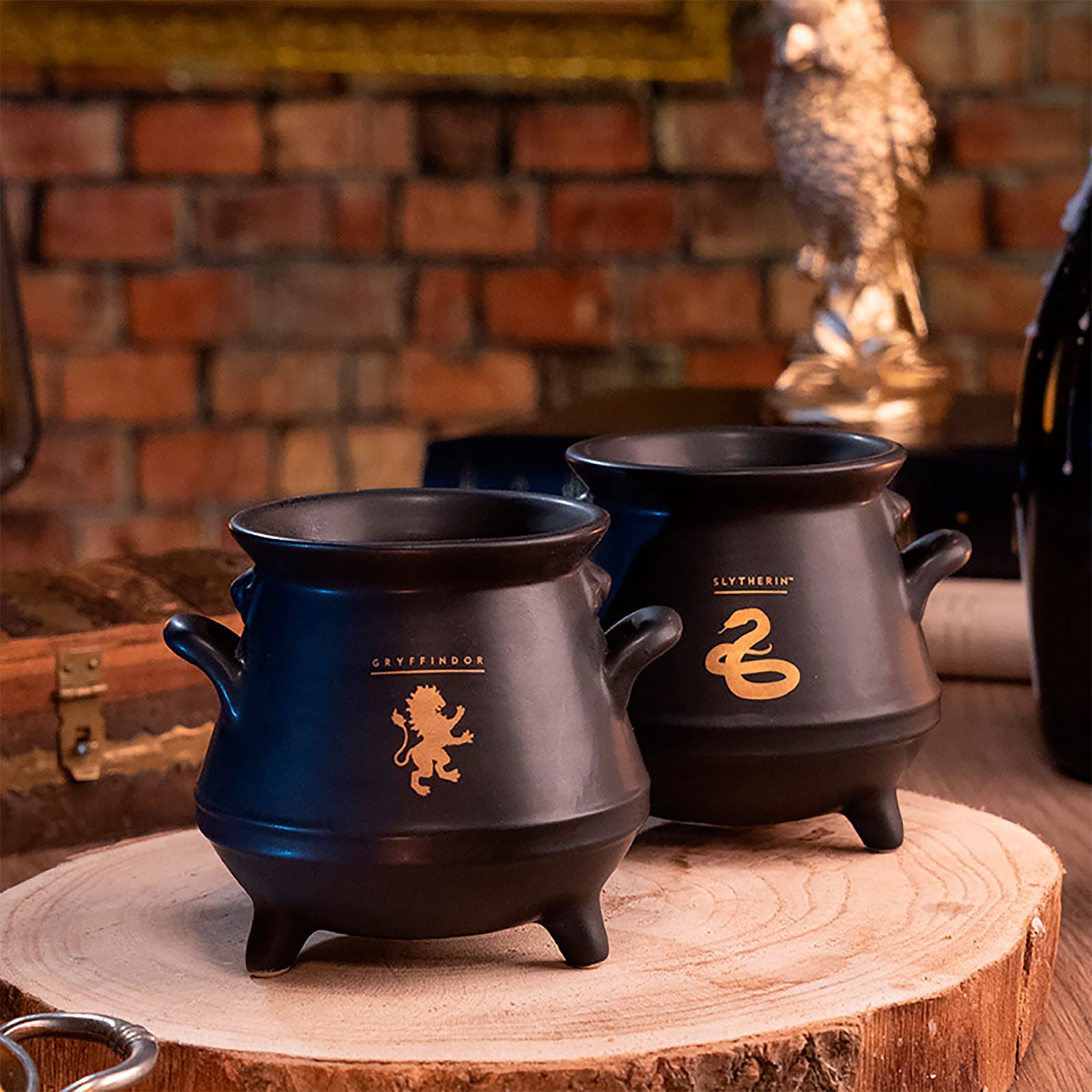 Zdjęcie produktu Harry Potter - Zestaw do herbaty z kotłem i herbem Hogwartu