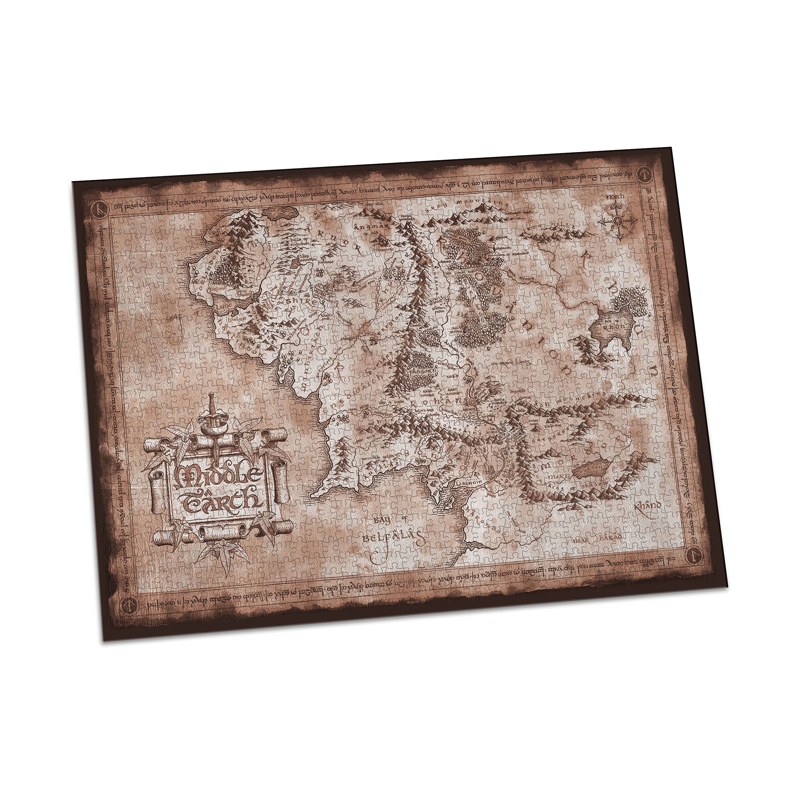 Product image The Lord of the Rings - Map of Middle-earth Puzzle