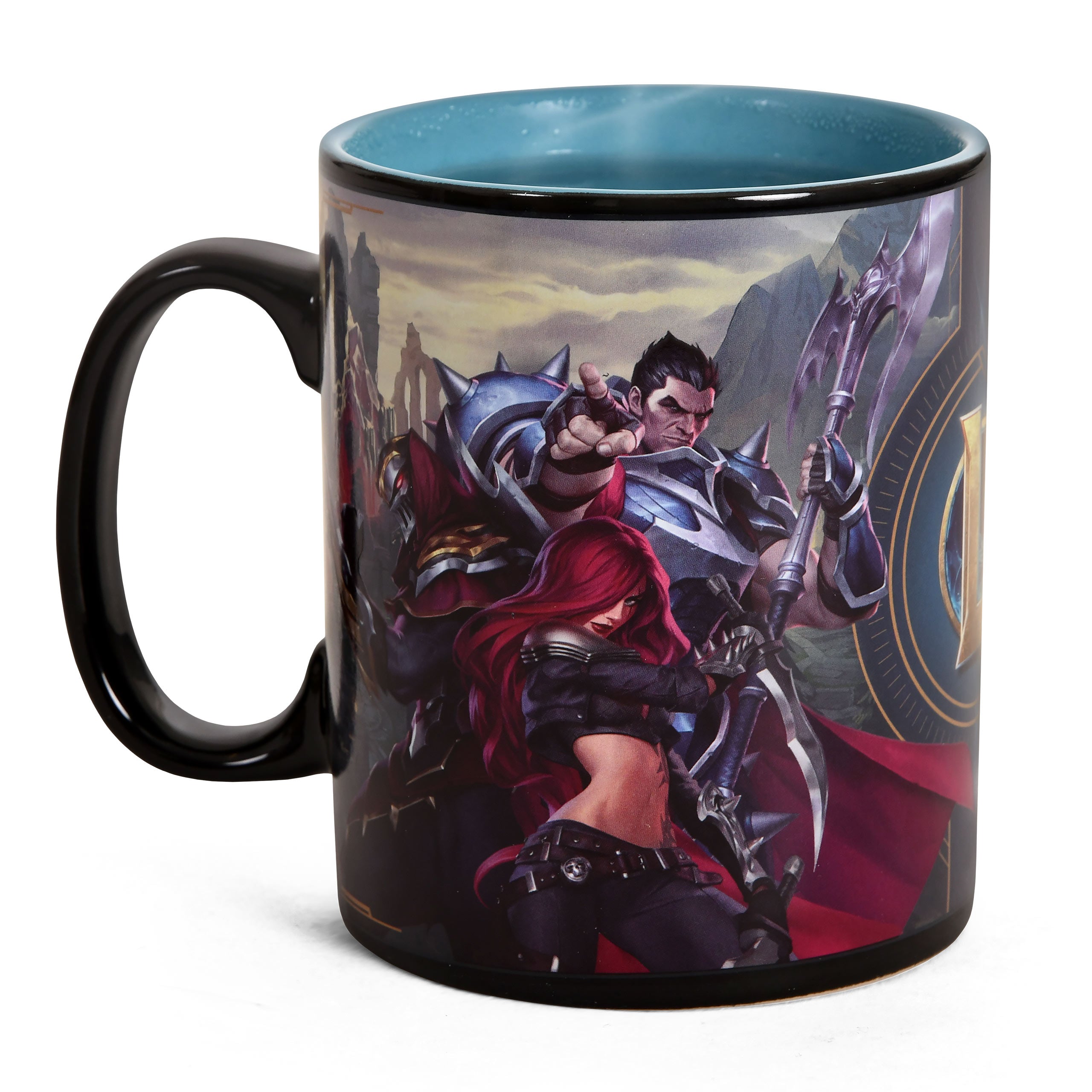 Zdjęcie produktu League of Legends - Kubek termoaktywny Drużyna Niebieska vs Drużyna Czerwona