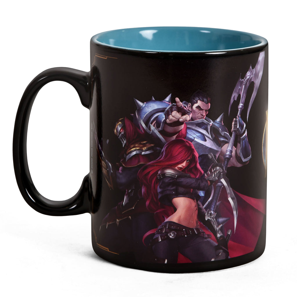 Zdjęcie produktu League of Legends - Kubek termoaktywny Drużyna Niebieska vs Drużyna Czerwona