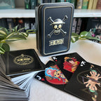 Product image One Piece - Skull playing cards in metal box