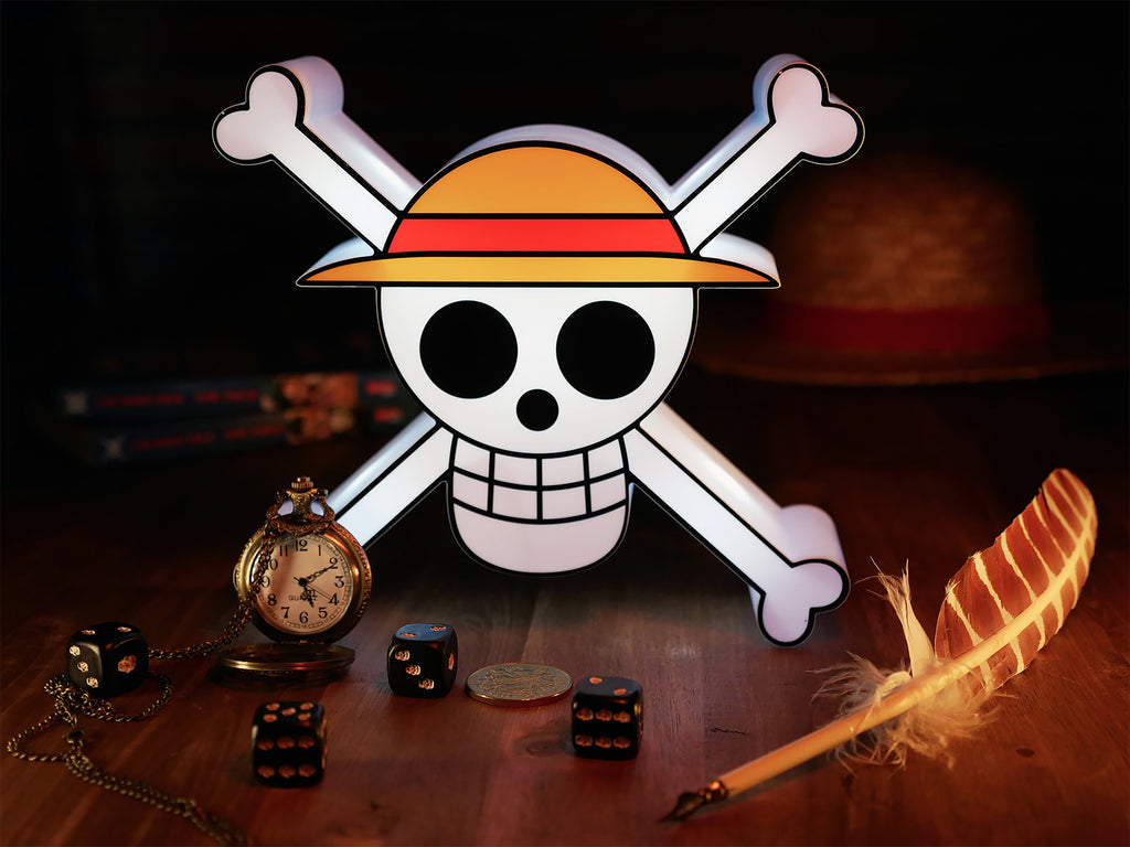 Product image One Piece - Straw Hat Crew Skull Table Lamp