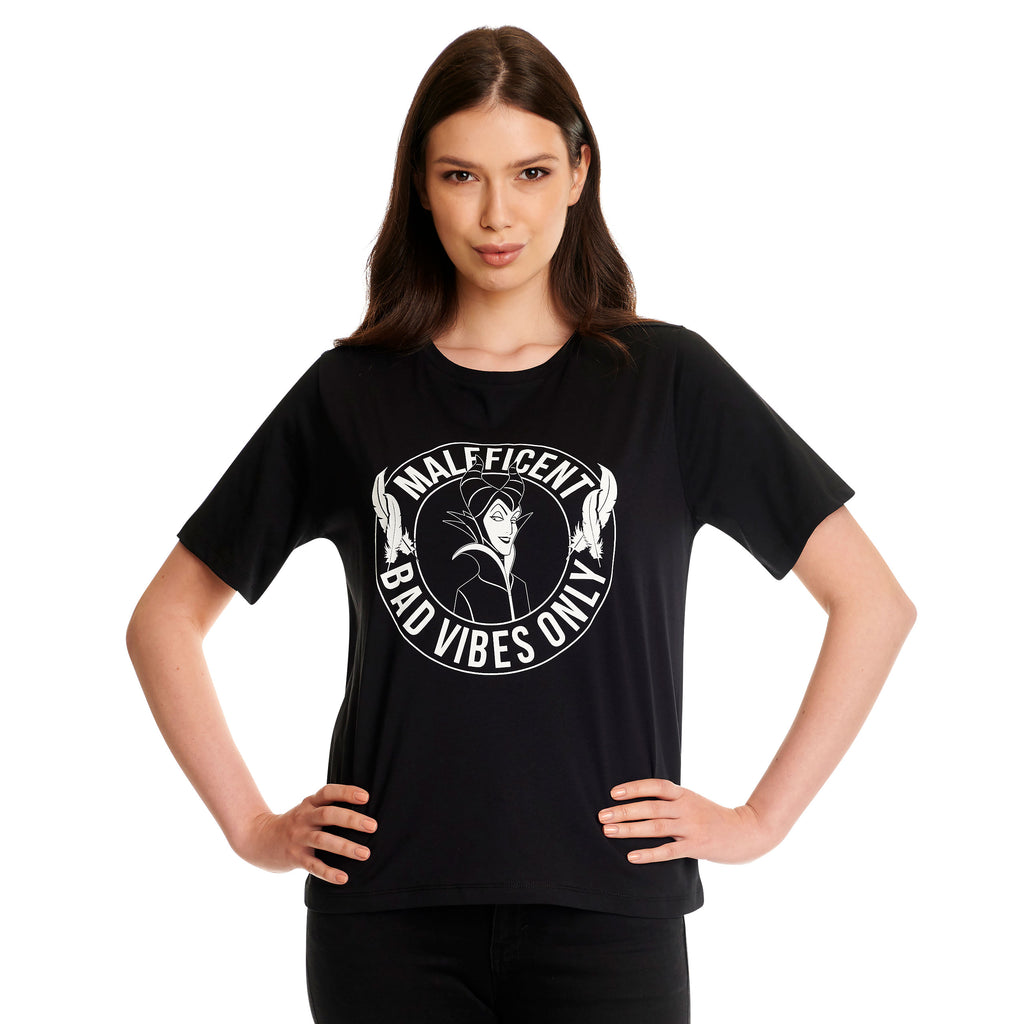 Zdjęcie produktu Maleficent - Tylko złe wibracje T-Shirt damski czarny