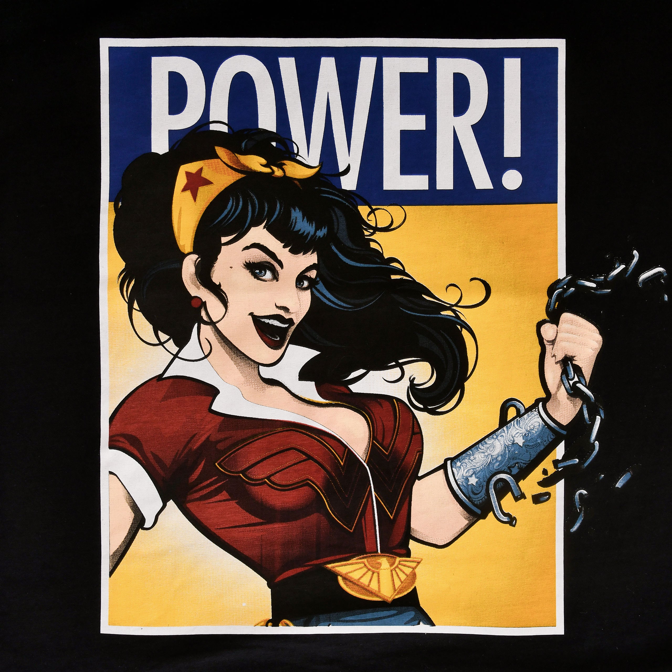 Zdjęcie produktu Wonder Woman - We Can Do It! T-Shirt damski czarny