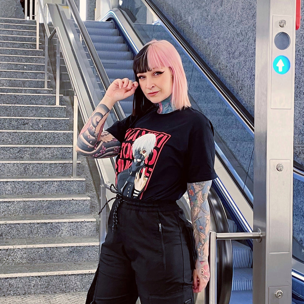 Product image Tokyo Ghoul - Kaneki's Ready T-Shirt Black
