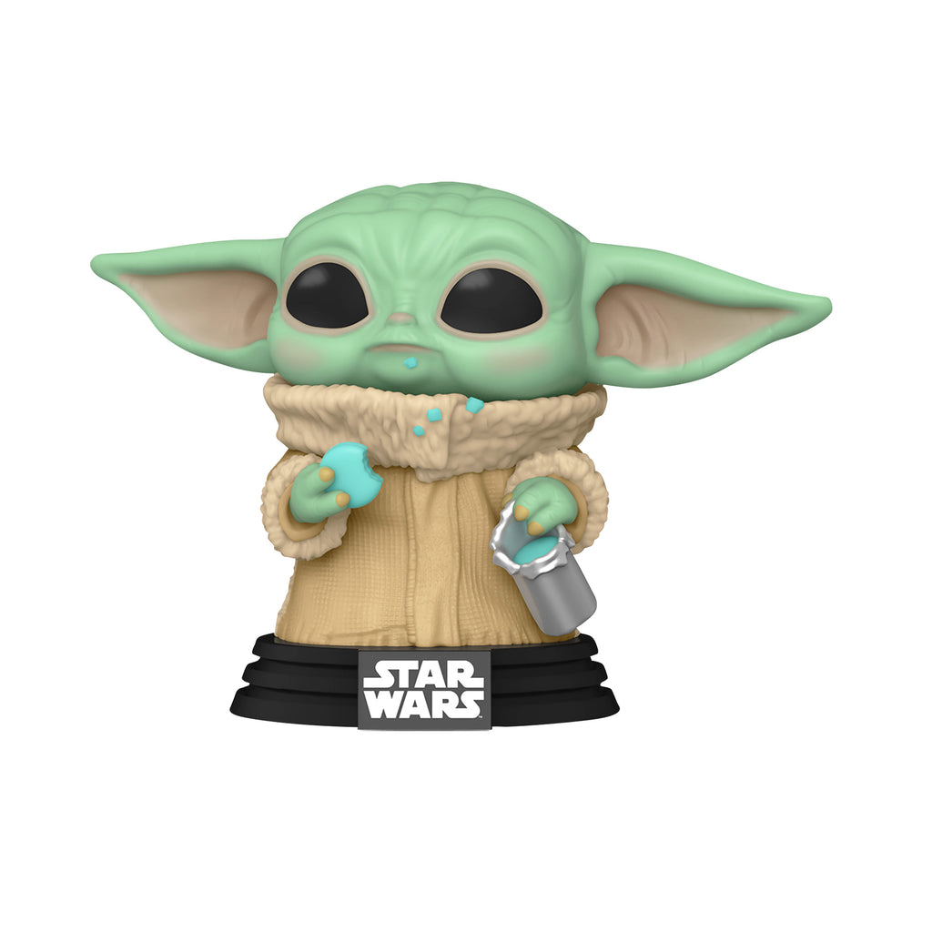 Zdjęcie produktu Grogu z ciastkiem Funko Pop figurka - Star Wars The Mandalorian
