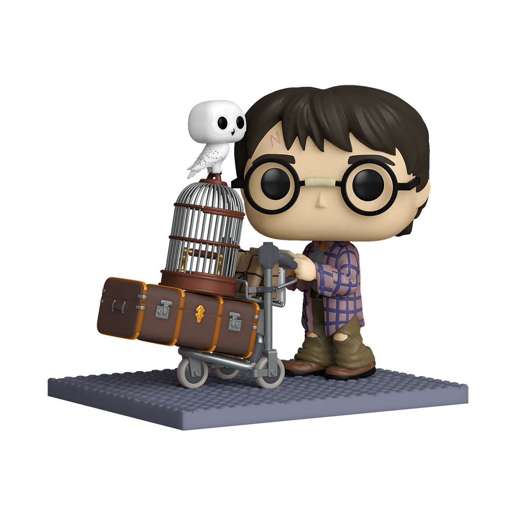 Zdjęcie produktu Harry Potter z wózkiem bagażowym na peronie 9 3/4 Funko Pop Figurka