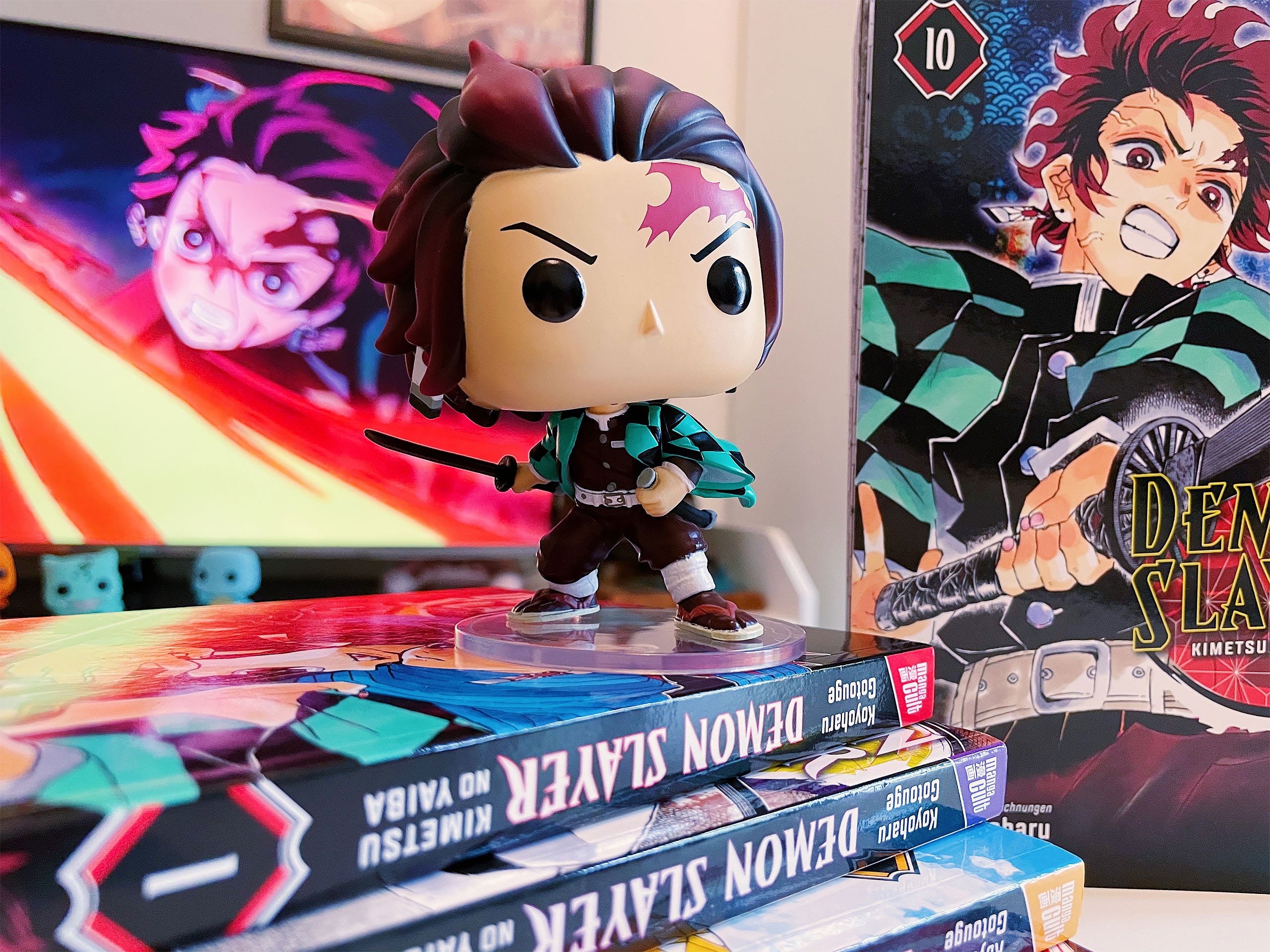 Zdjęcie produktu Demon Slayer - Figurka Funko Pop Tanjiro Kamado