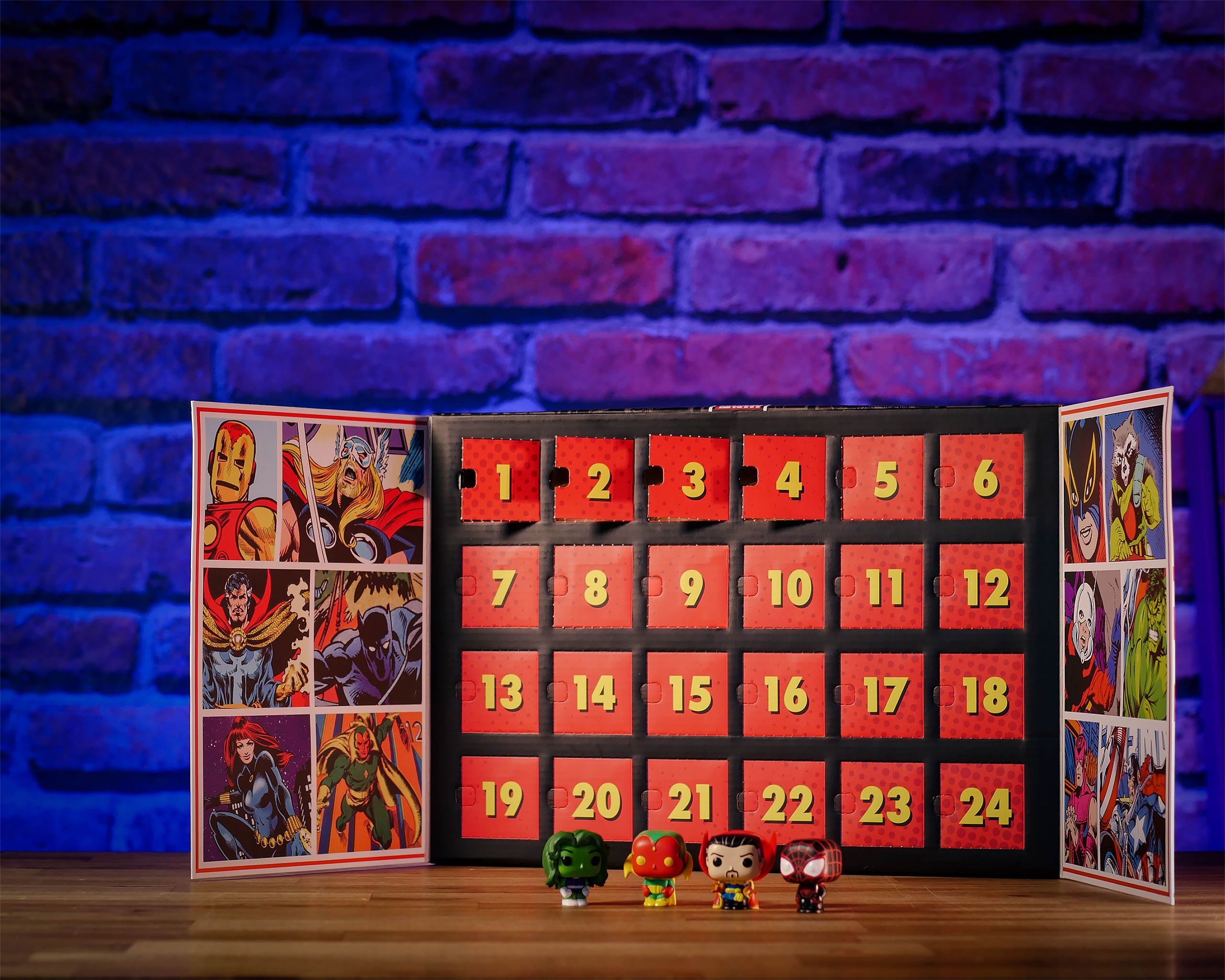 Zdjęcie produktu Marvel - Funko Pocket Pop Kalendarz Adwentowy