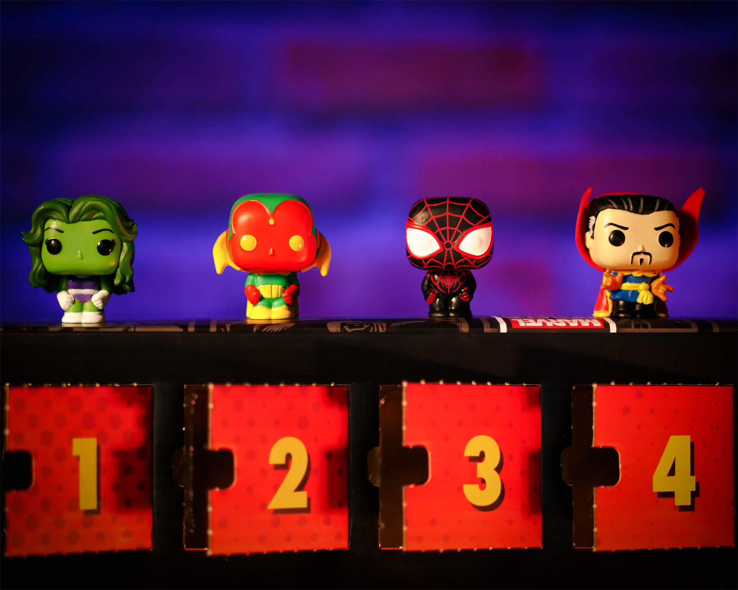 Zdjęcie produktu Marvel - Funko Pocket Pop Kalendarz Adwentowy