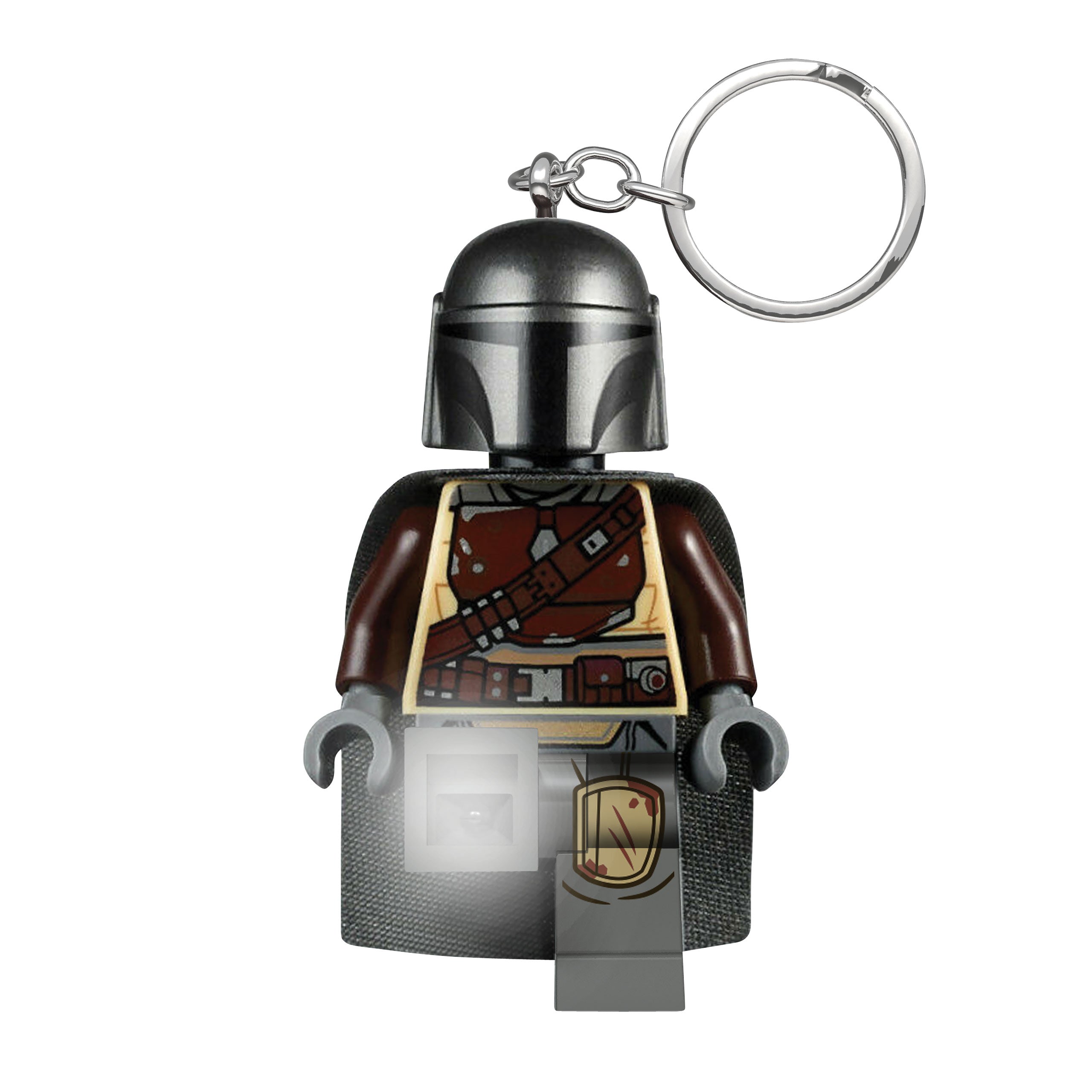 Zdjęcie produktu The Mandalorian LEGO brelok z latarką - Star Wars