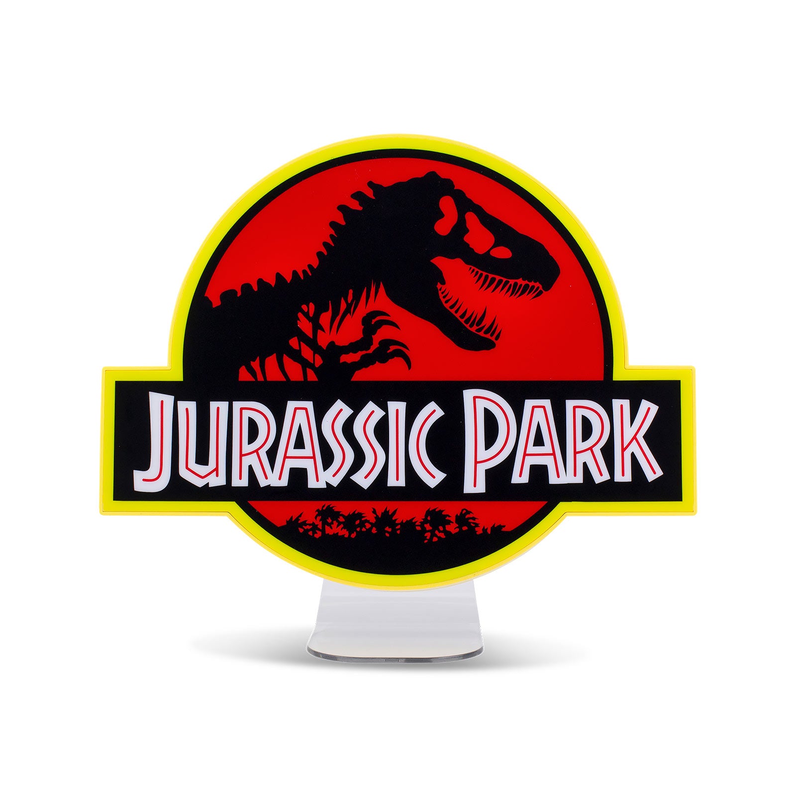 Zdjęcie produktu Jurassic Park - Lampa z logo, w tym stojak