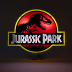 Zdjęcie produktu Jurassic Park - Lampa z logo, w tym stojak