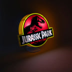 Zdjęcie produktu Jurassic Park - Lampa z logo, w tym stojak
