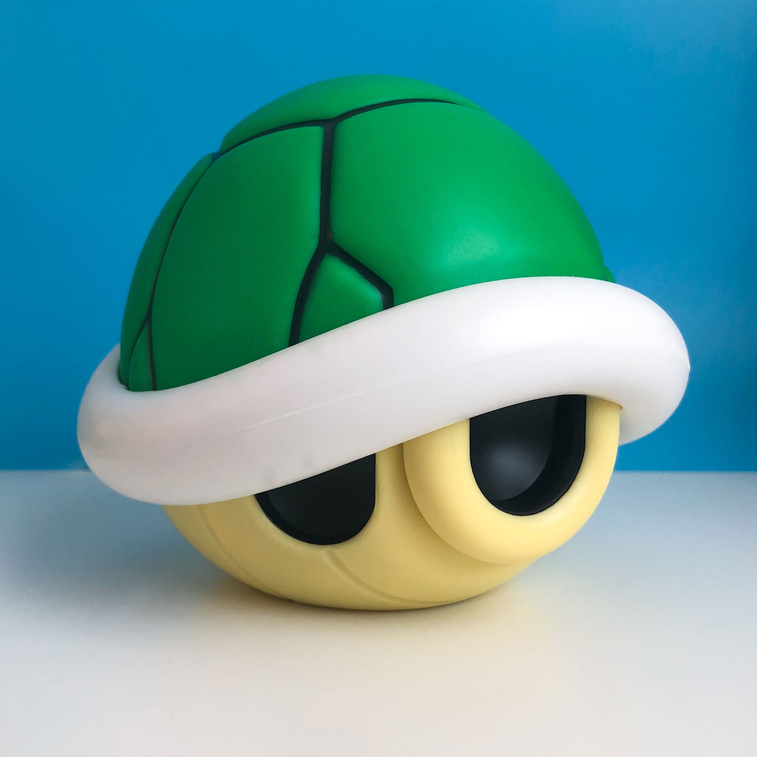 Zdjęcie produktu Super Mario - Zielona lampa stołowa w kształcie skorupy z dźwiękiem