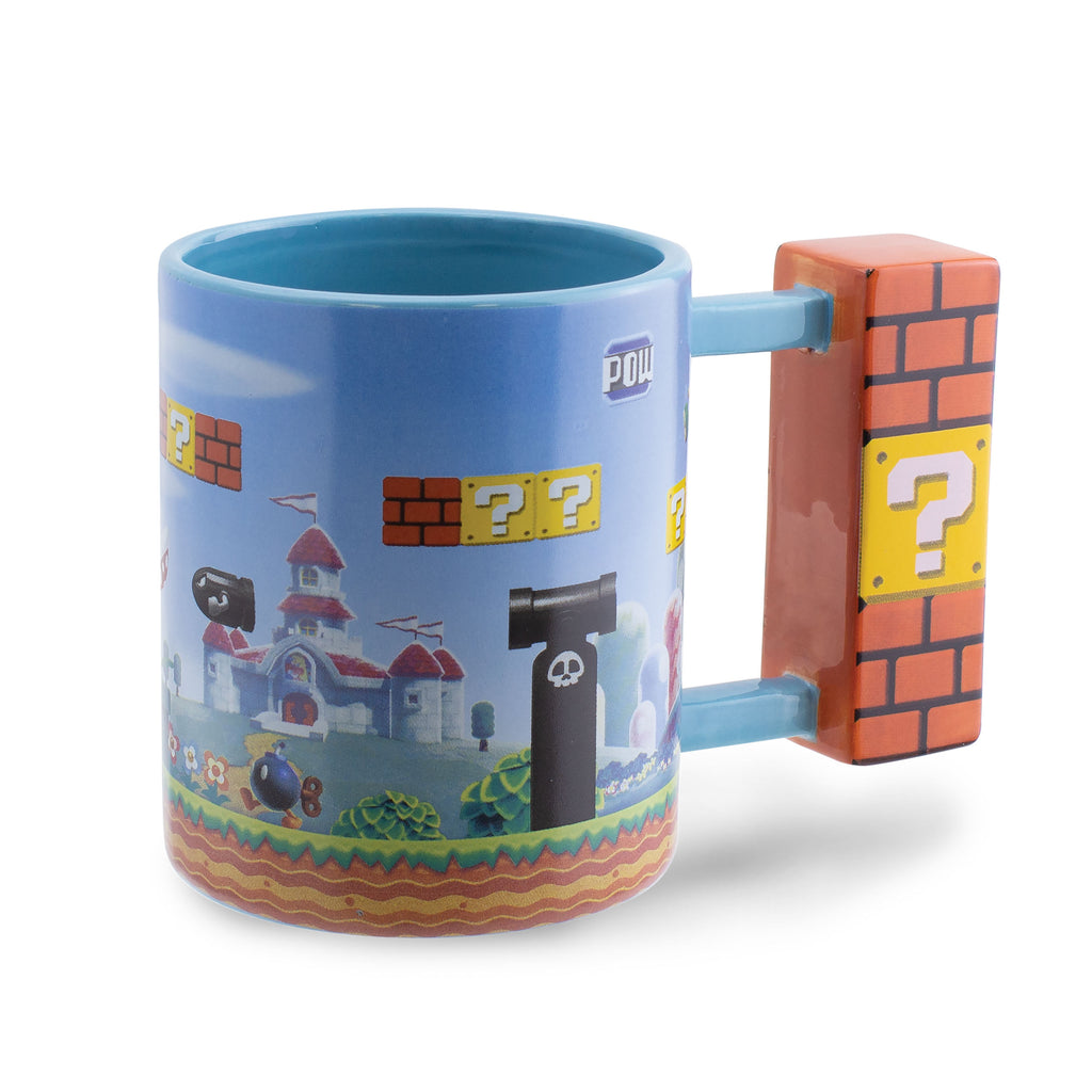 Zdjęcie produktu Super Mario - Kubek z pytajnikiem z uchwytem 3D