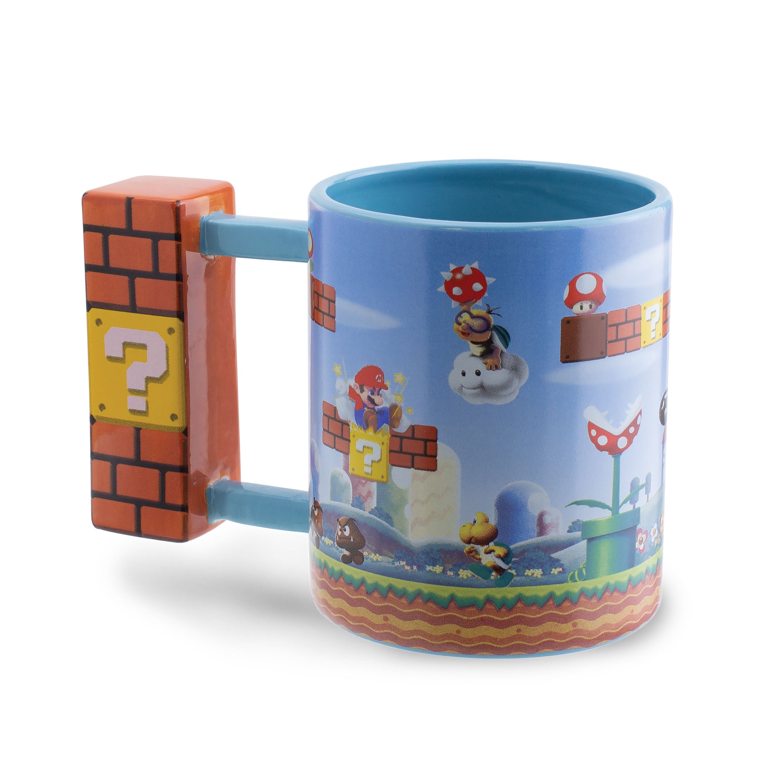 Zdjęcie produktu Super Mario - Kubek z pytajnikiem z uchwytem 3D