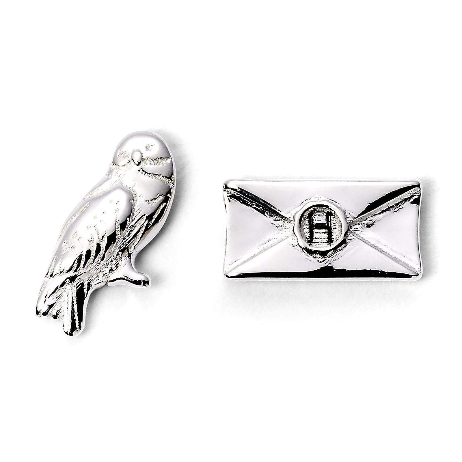 Zdjęcie produktu Harry Potter - Kolczyki Hedwiga i List z Hogwartu