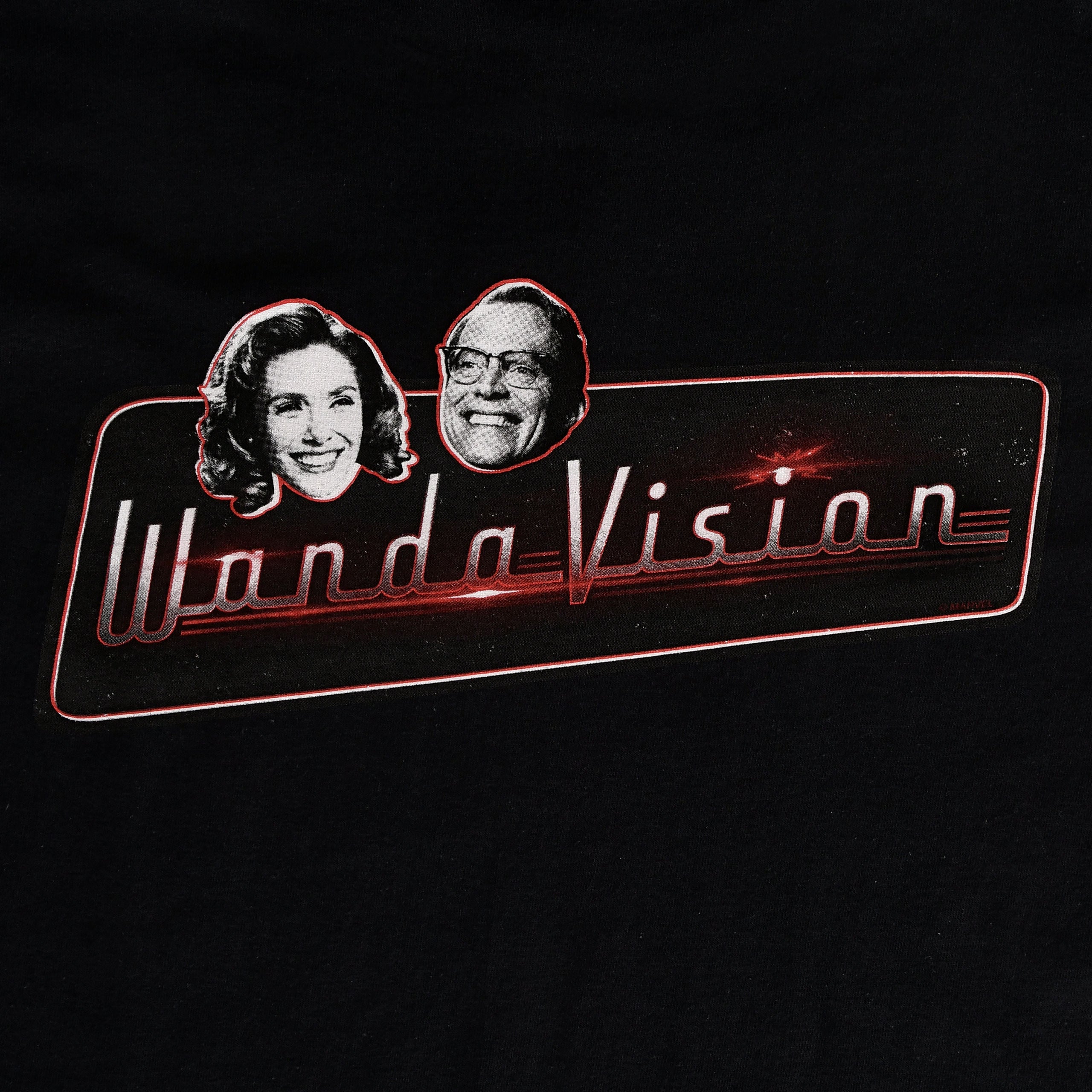 Zdjęcie produktu WandaVision - Koszulka z logo czarna