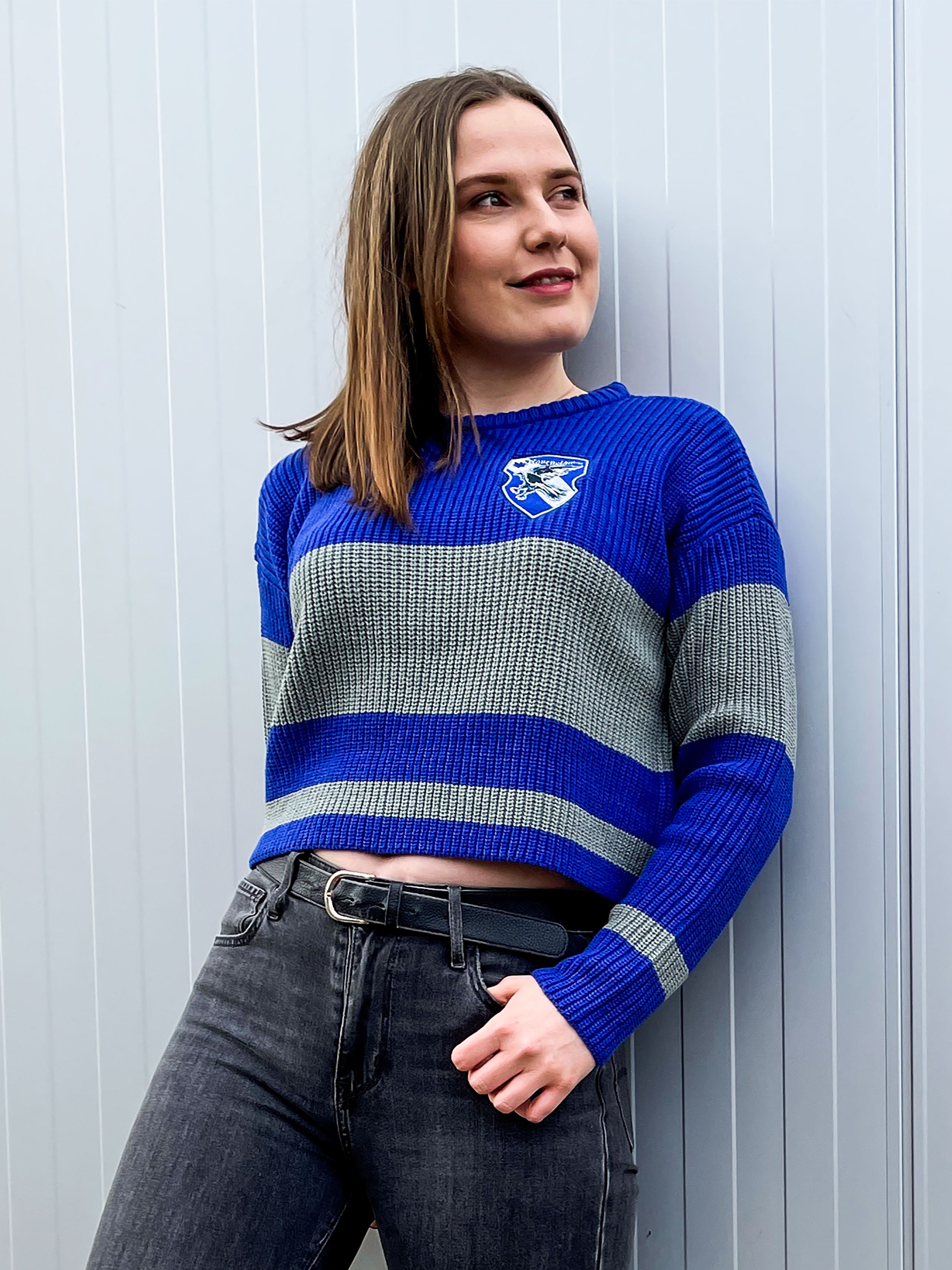 Zdjęcie produktu Harry Potter - Ravenclaw Crop Sweter Damski