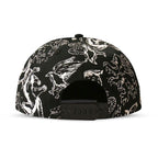 Zdjęcie produktu Harry Potter - Snapback czapka z herbami Hogwartu czarno-biała