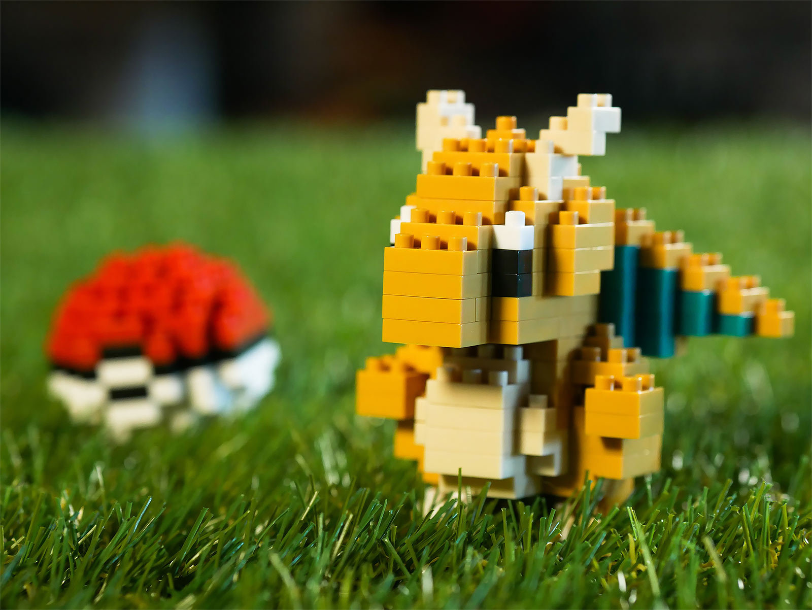 Zdjęcie produktu Pokemon - Dragoran nanoblock Mini figurka z klocków