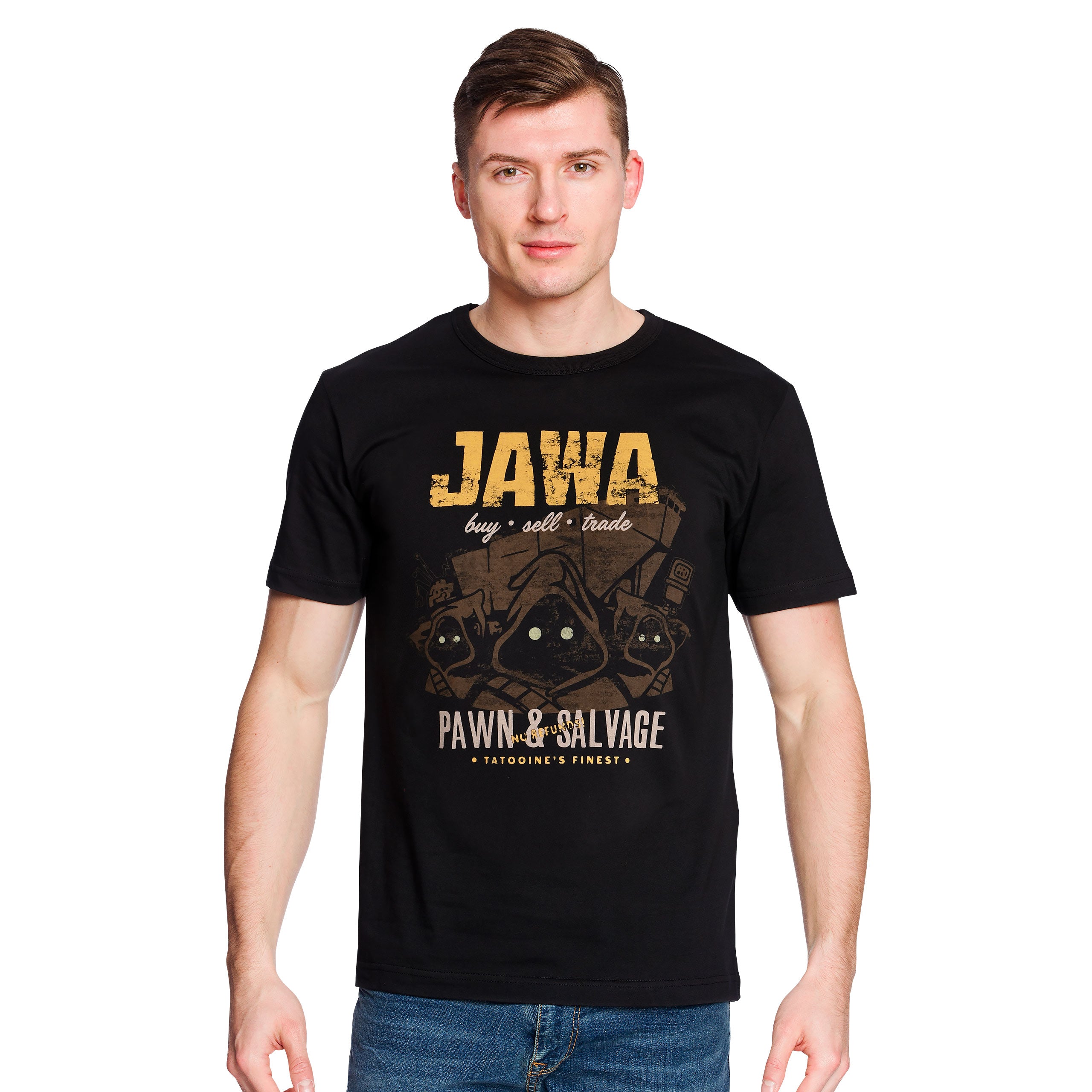 Zdjęcie produktu Star Wars - Jawa Pawn & Salvage T-Shirt czarne