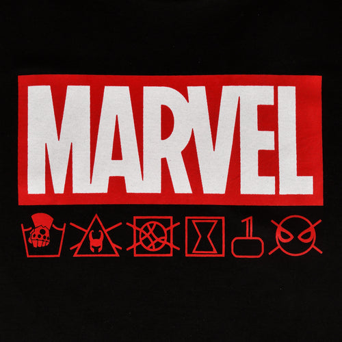 Zdjęcie produktu Marvel - Logo i Ikony T-Shirt czarne