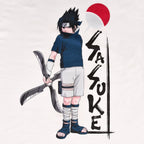 Zdjęcie produktu Naruto - Sasuke Uchiha T-Shirt biały