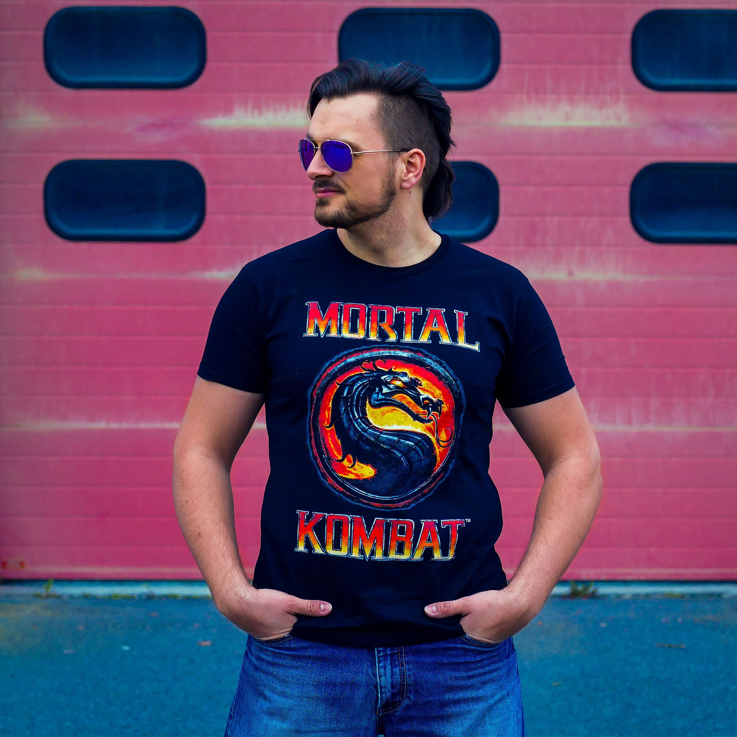 Zdjęcie produktu Mortal Kombat - Logo T-Shirt czarne