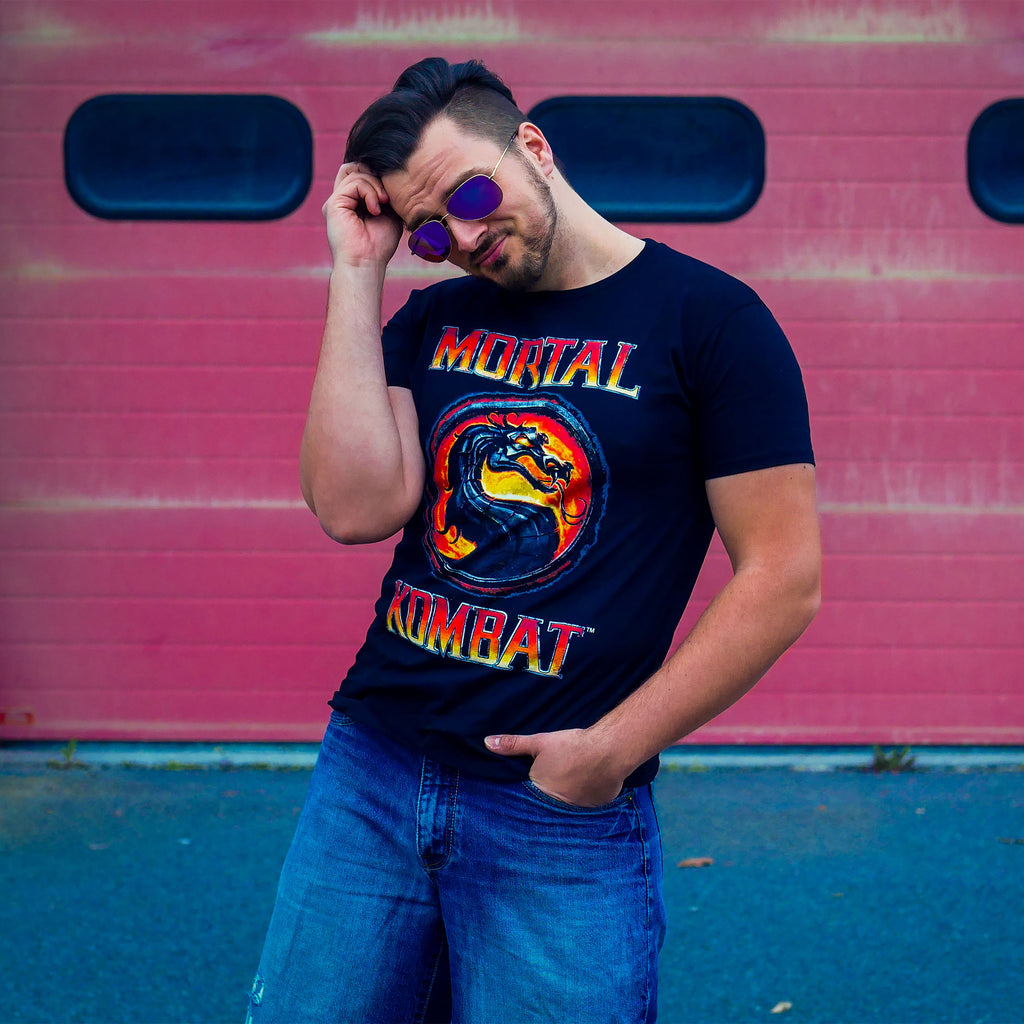 Zdjęcie produktu Mortal Kombat - Logo T-Shirt czarne