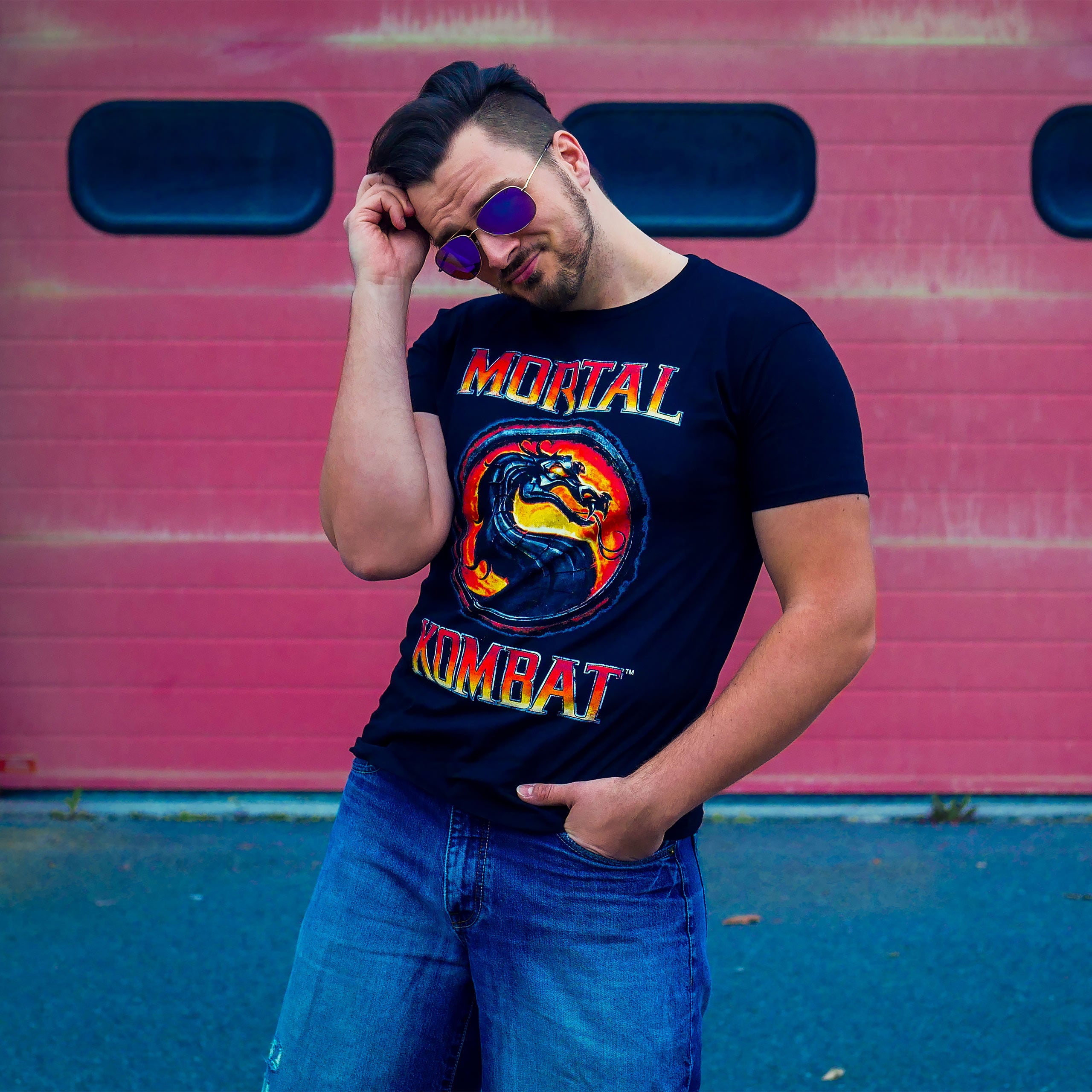Zdjęcie produktu Mortal Kombat - Logo T-Shirt czarne