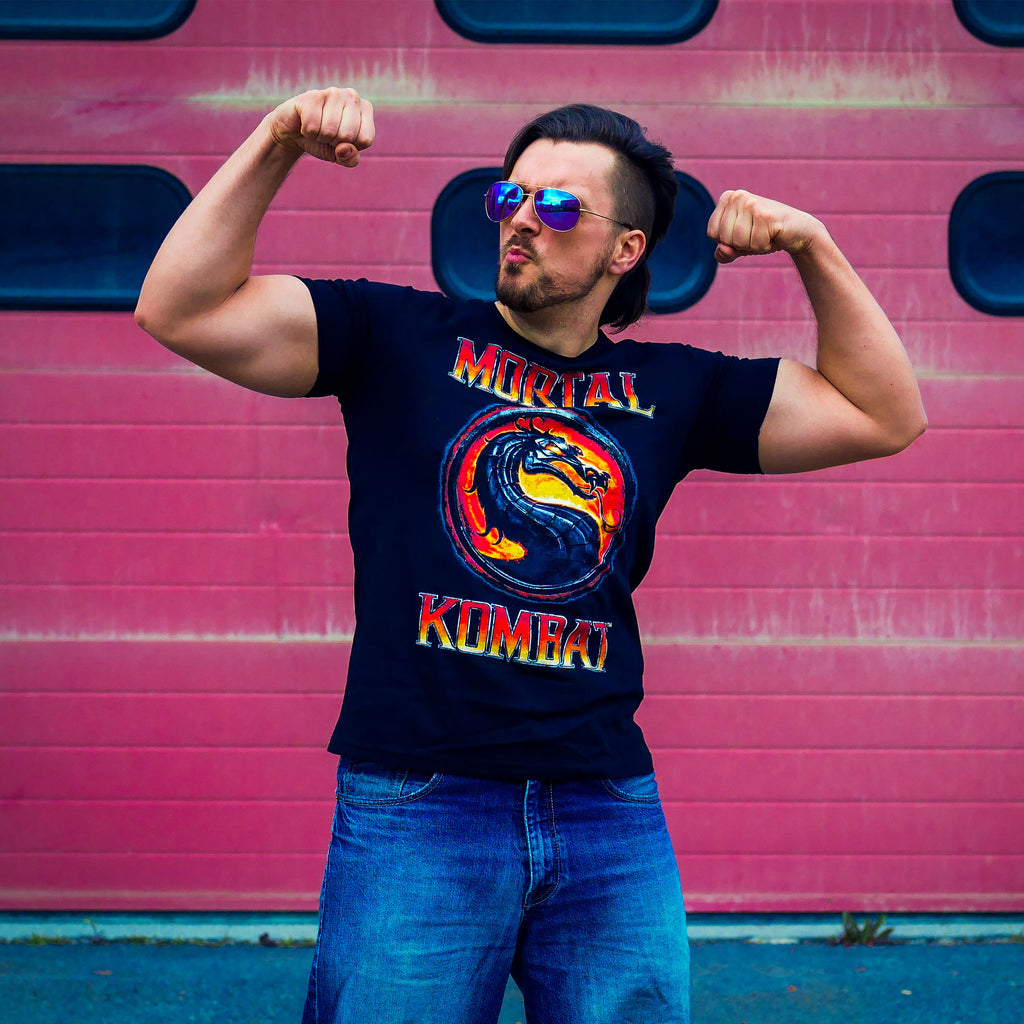 Zdjęcie produktu Mortal Kombat - Logo T-Shirt czarne