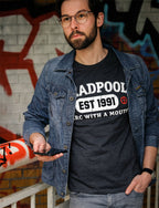 Zdjęcie produktu Deadpool - Est 1991 T-Shirt szary