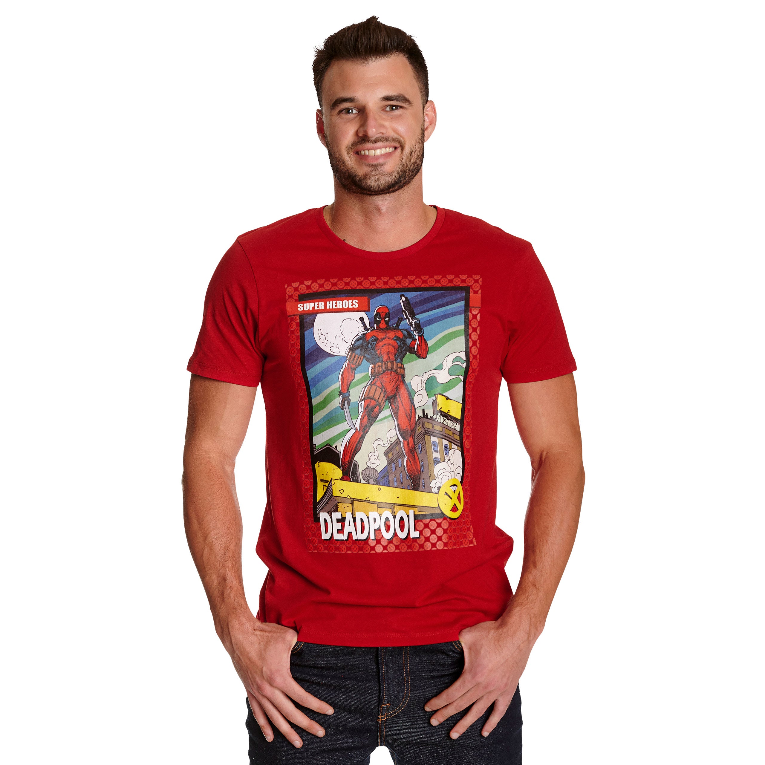Zdjęcie produktu Deadpool - Super Heroes T-Shirt czerwone
