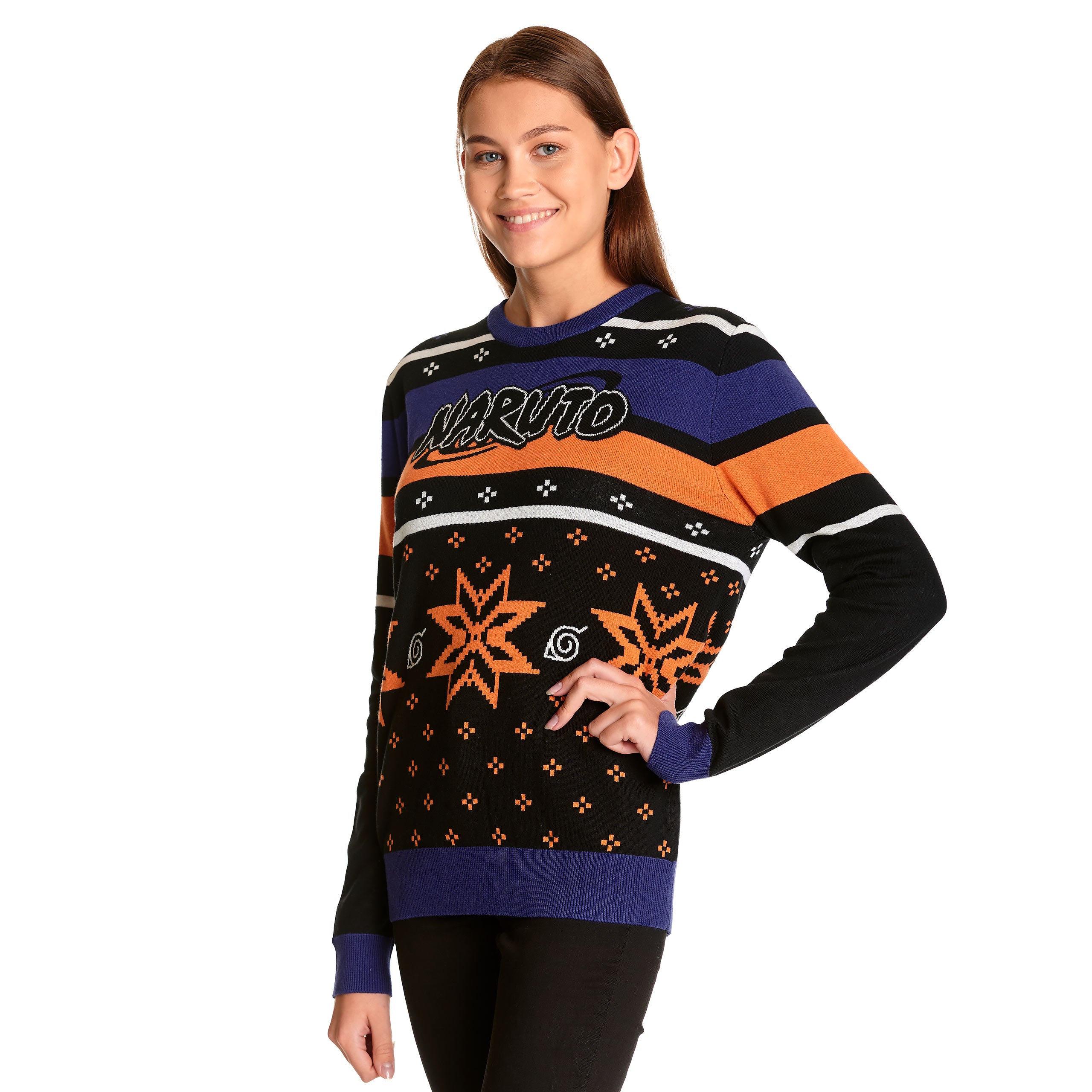 Product image Naruto - Konoha Symbol Knitted Sweater