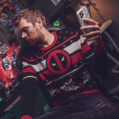 Zdjęcie produktu Deadpool - Logo Sweter