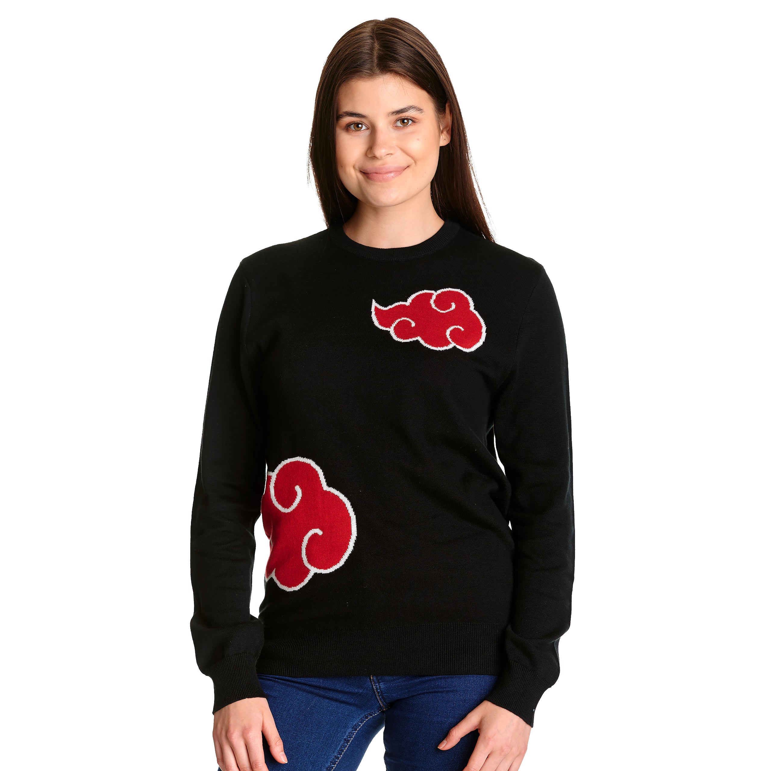 Zdjęcie produktu Naruto - Sweter z dzianiny z symbolem Akatsuki
