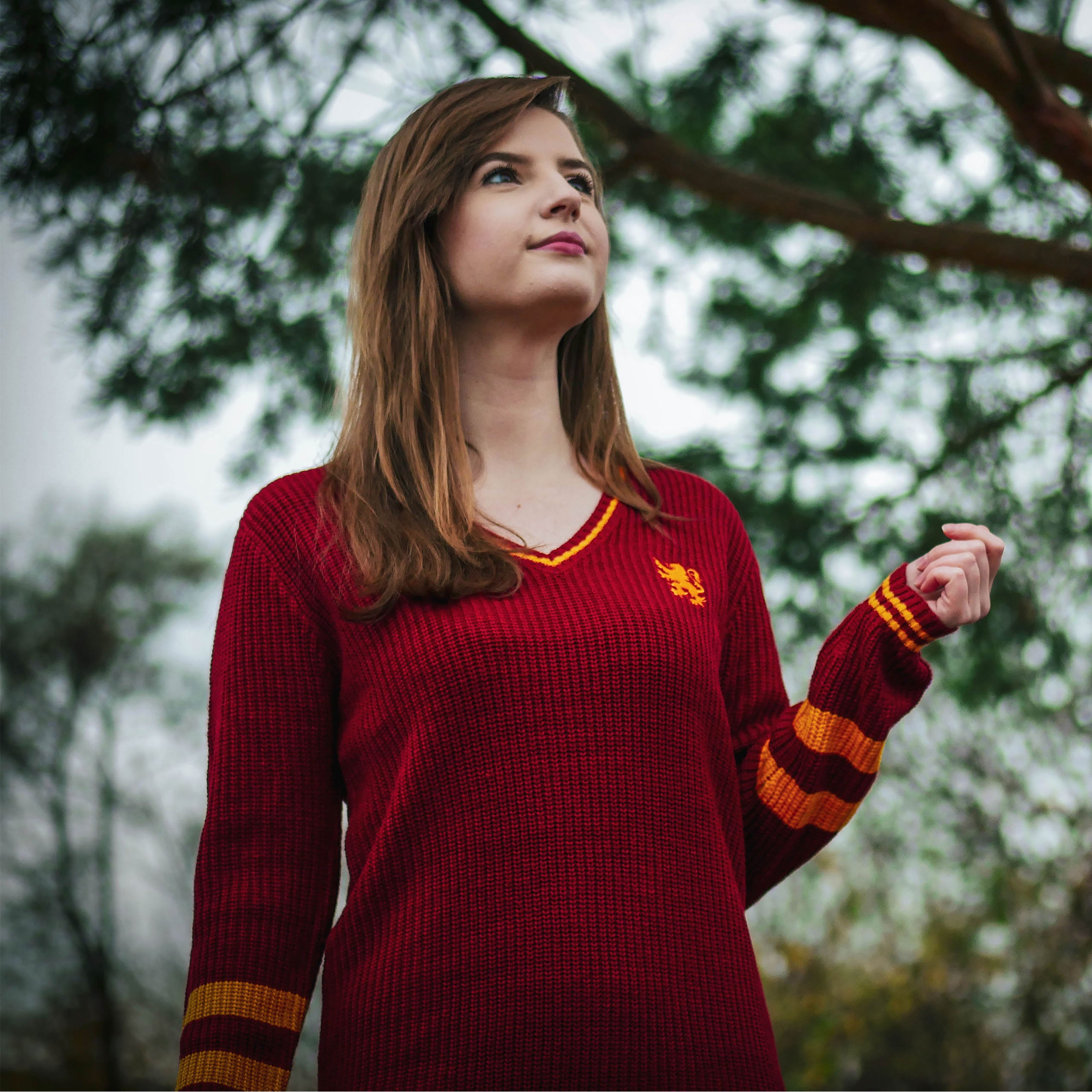 Zdjęcie produktu Harry Potter - Gryffindor Sukienka swetrowa czerwona