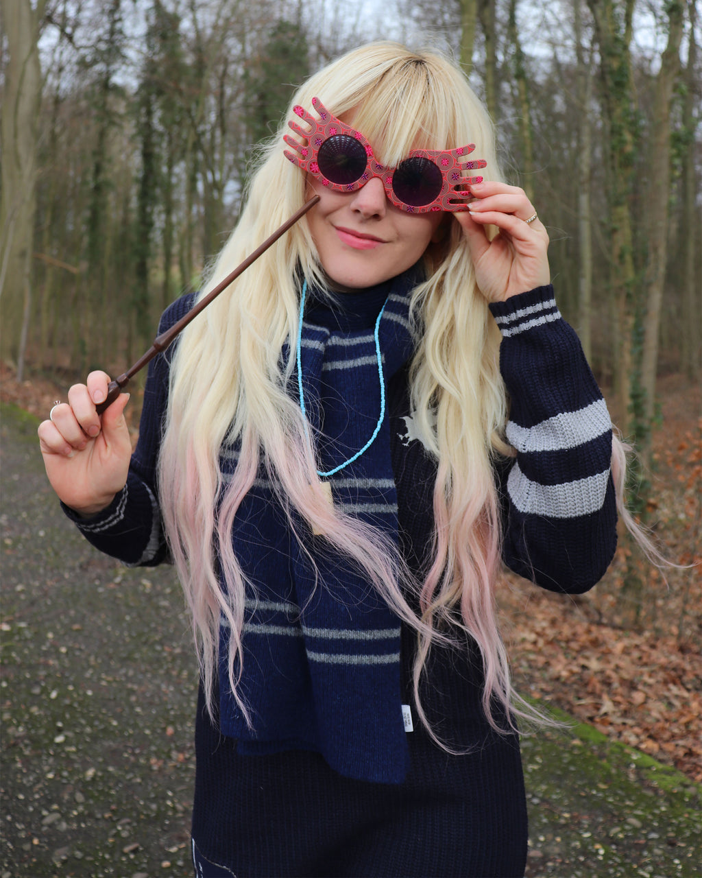 Zdjęcie produktu Harry Potter - Ravenclaw sukienka swetrowa niebieska