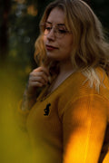 Zdjęcie produktu Harry Potter - Hufflepuff sukienka swetrowa żółta