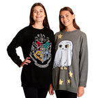Zdjęcie produktu Harry Potter - Hedwig Oversize Sweter szary