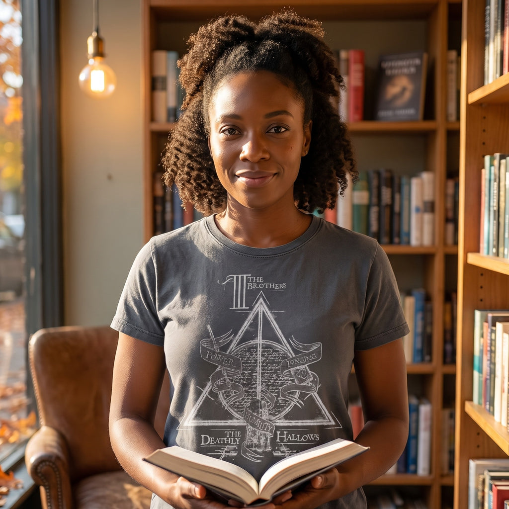 Product image Harry Potter - Deathly Hallows Women's T-Shirt Grey